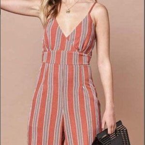 Lottie Moss Striped Jumpsuit